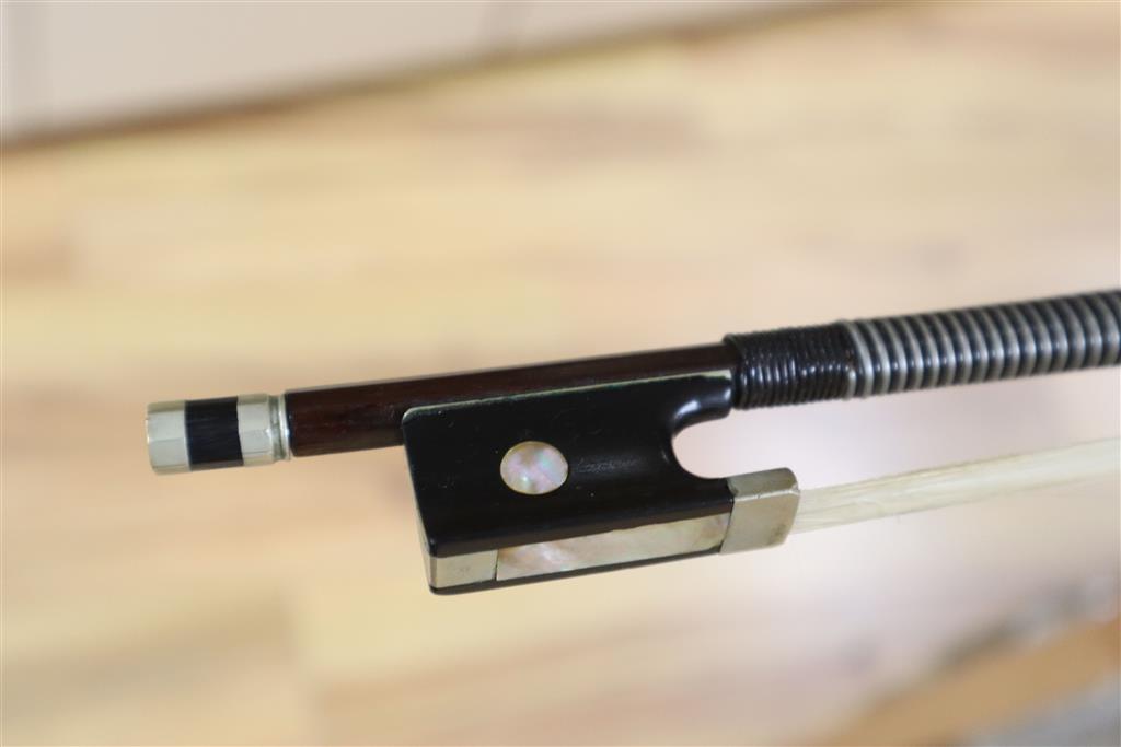 A Hidalgo violin (in Boosey & Hawkes Ltd case) with bow